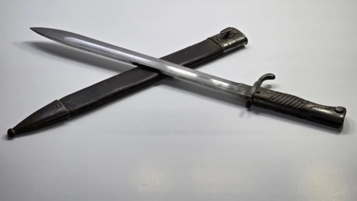 WW1 Early 98/05 German Bayonet (unit marked) - Image 9