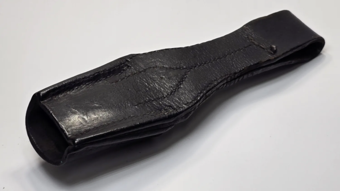 WW1 German 98/05 Leather Frog (butcher) - Image 6