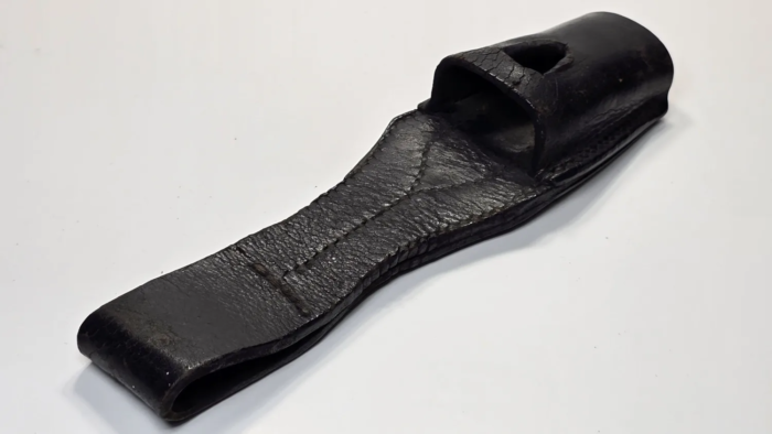 WW1 German 98/05 Leather Frog (butcher) - Image 9