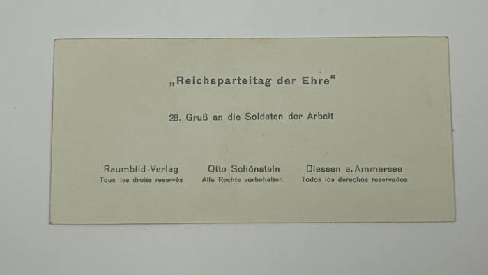 German 3D Photo Book Reimsparteitag der Ehre - Image 10
