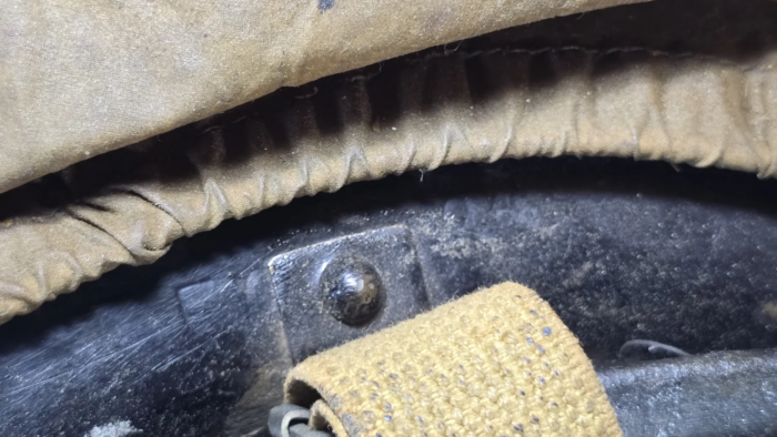 WW2 1940 Dated British Helmet & Anti-Gas Cover - Image 3