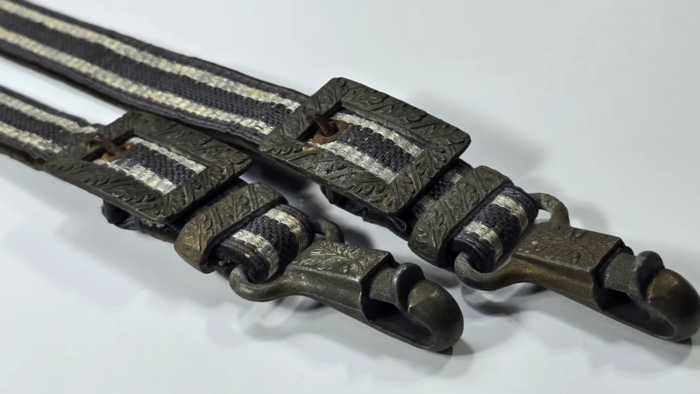 WW2 German Luftwaffe 2nd Pattern Officers Deluxe Straps - Image 10