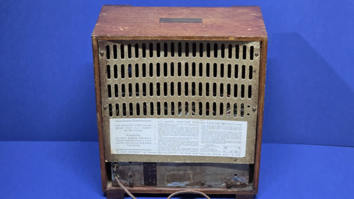 WW2 British Civilian Receiver - Image 6