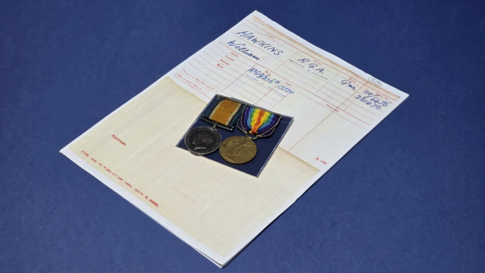 WW1 British War Medal & Victory Pair (RGA) - Image 3