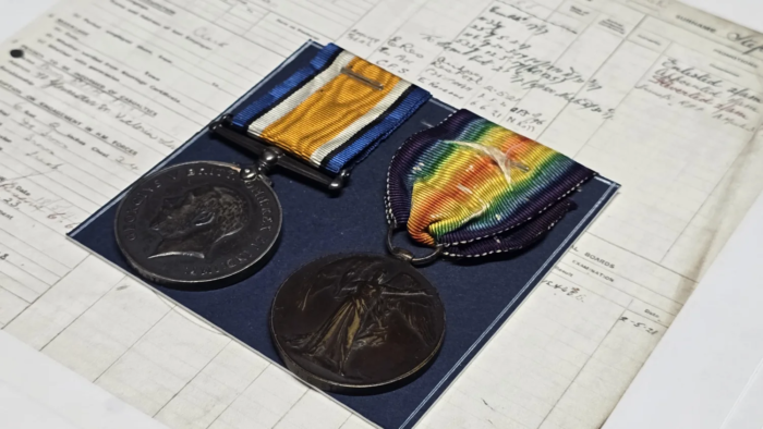 WW1British War & Victory Medal Pair (RAF)