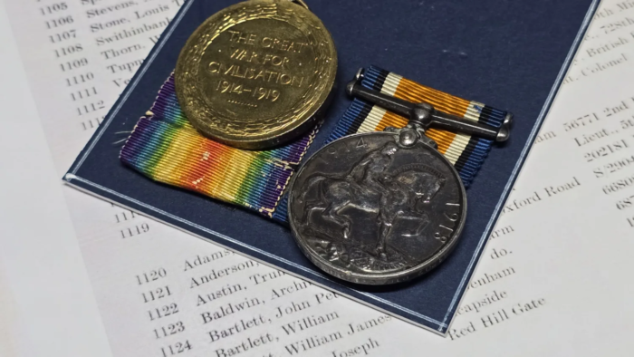 WW1 British War & Victory Medal (Somerset Light Infantry) - Image 8