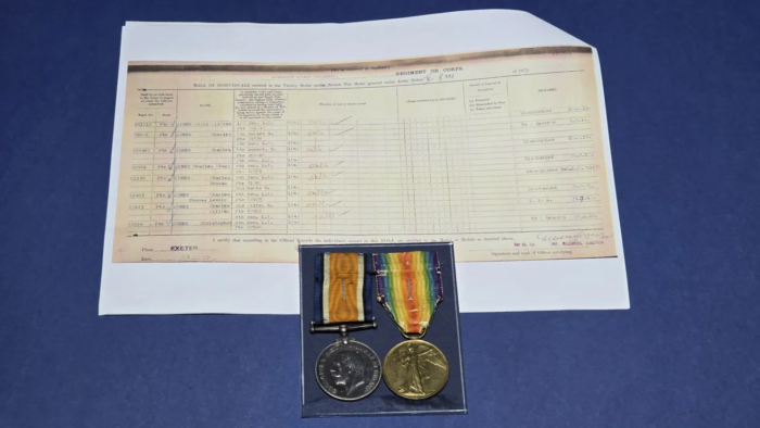 WW1 British War & Victory Medal (Somerset Light Infantry) - Image 9