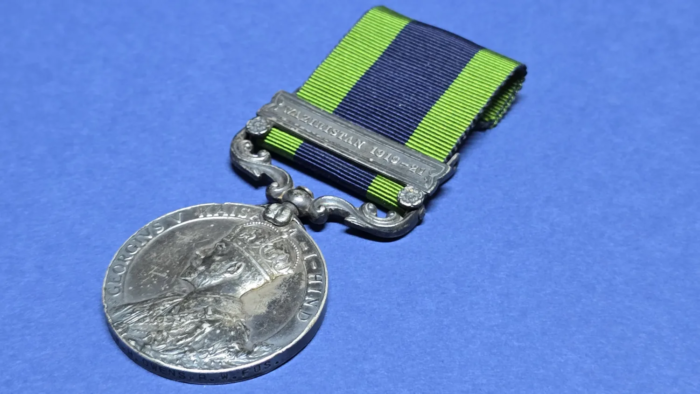 WW1 Indian General Service Medal (wazirstan 1919-21)