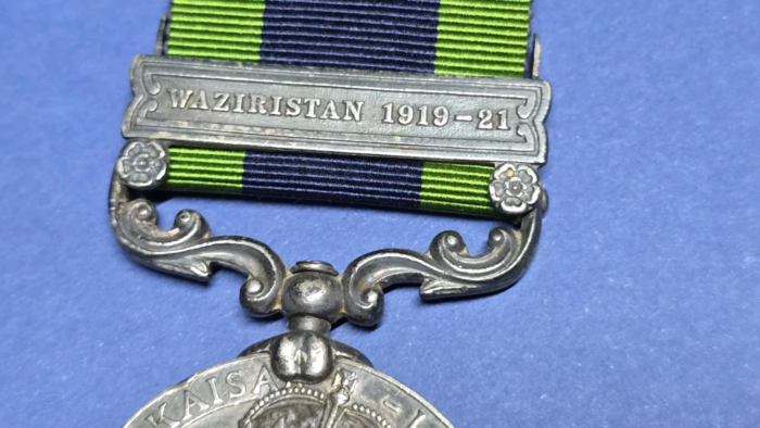 WW1 Indian General Service Medal (wazirstan 1919-21) - Image 4