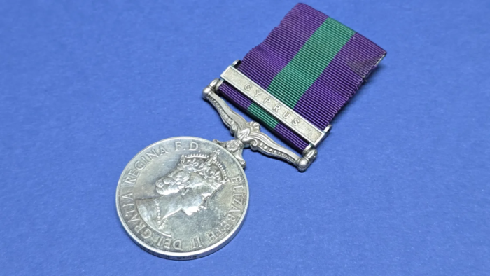 General Service Medal 1962 With Clasp (Cyprus)