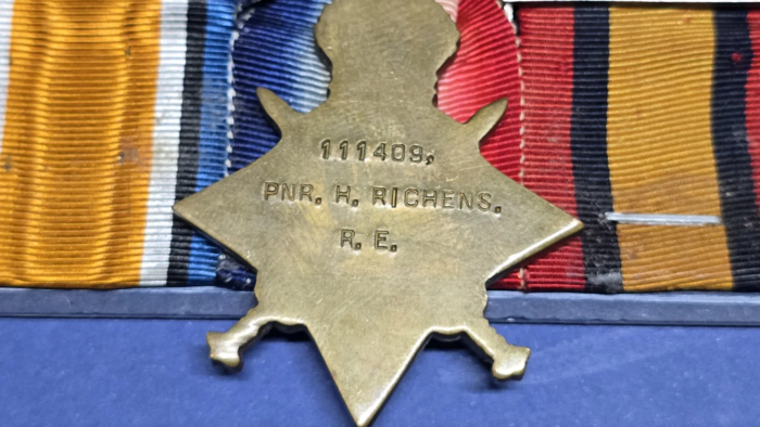 Queen Victoria South Africa Medal & WW1 Trio - Image 7