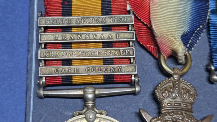 Queen Victoria South Africa Medal & WW1 Trio - Image 8