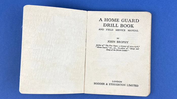 WW2 Home Guard Drill Book - Image 4