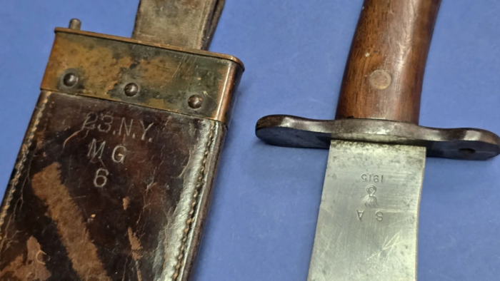 WW1 U.S. Model 1909  Bolo Knife  (dated 1915) - Image 3