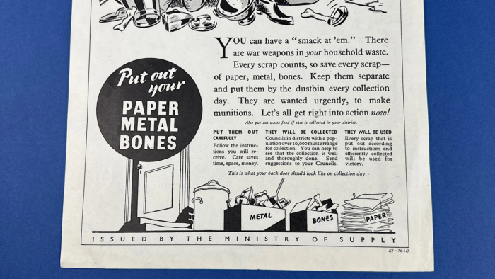 WW2 Ministry of Supply Poster - Image 4