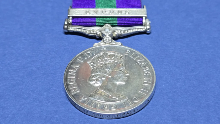 Elizabeth II General Service Medal (Royal Artillery)