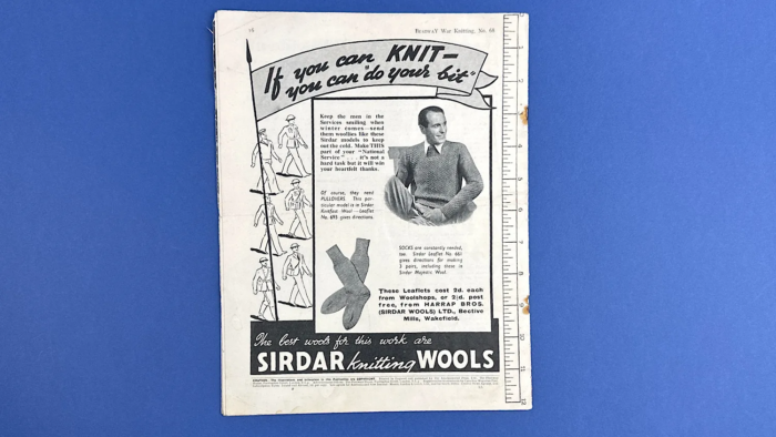 Bestway War Knitting No 68 Magazine - Image 3