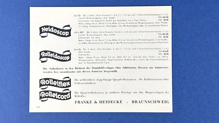 German 3D Photo Book Hitler & Mussolini - Image 6