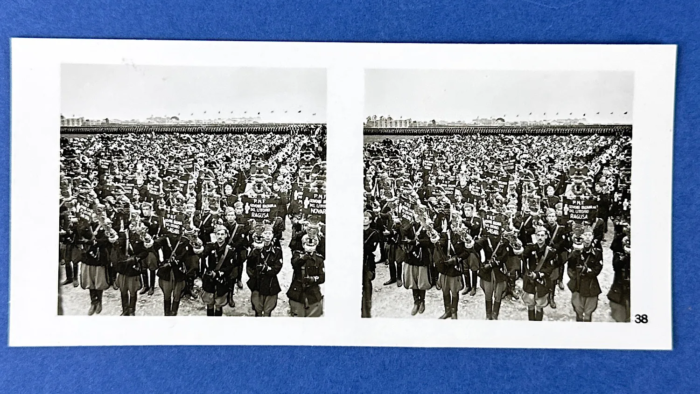 German 3D Photo Book Hitler & Mussolini - Image 14
