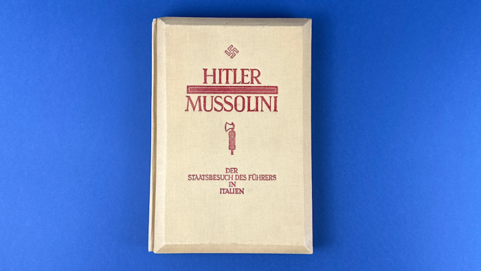German 3D Photo Book Hitler & Mussolini - Image 17
