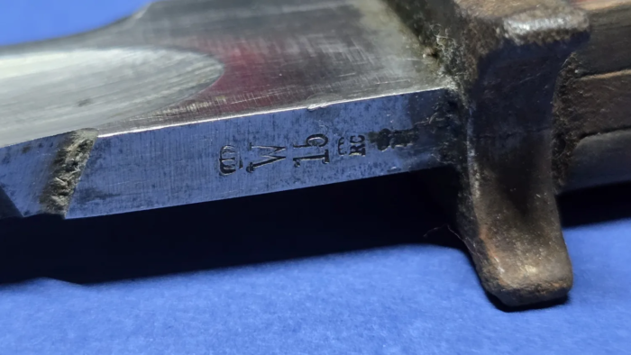 WW1 German Early 98/05 Sawback Bayonet (early cross-guard) - Image 7