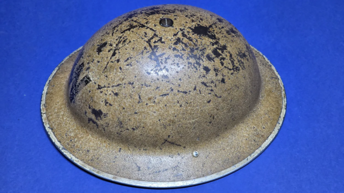 WW2 British Air Raid Warden's  MKII Steel Helmet - Image 6