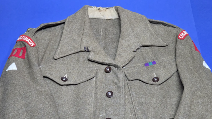 1945 Dated British Battle Blouse  (Lt. G.A. Oldham) - Image 2