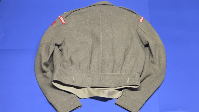 1945 Dated British Battle Blouse  (Lt. G.A. Oldham) - Image 11
