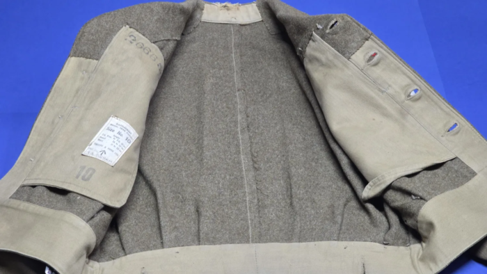 1945 Dated British Battle Blouse  (Lt. G.A. Oldham) - Image 8