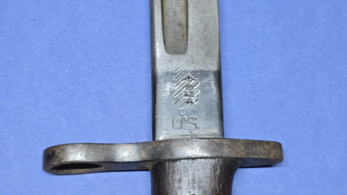 WW1 US M1917 Bayonet & Scabbard (Remington) - Image 8