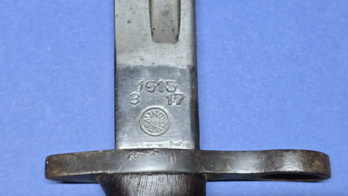 WW1 US M1917 Bayonet & Scabbard (Remington) - Image 9