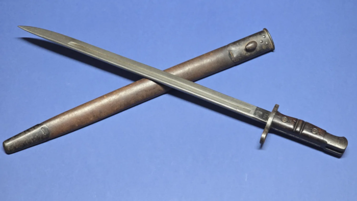 WW1 US M1917 Bayonet & Scabbard (Remington) - Image 11