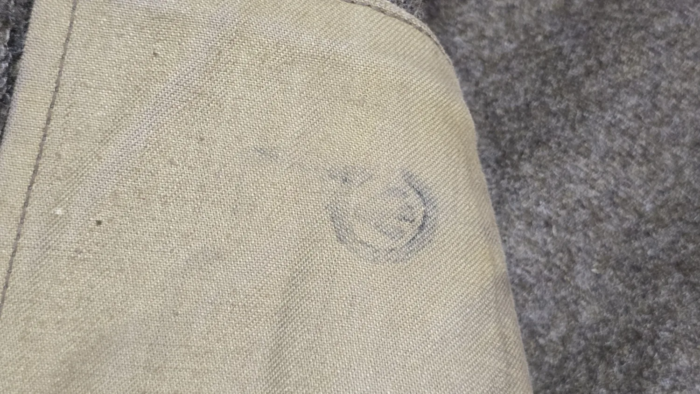 WW2 Canadian Battle Blouse- Dated 1943- R.A.S.C.  (named) - Image 9
