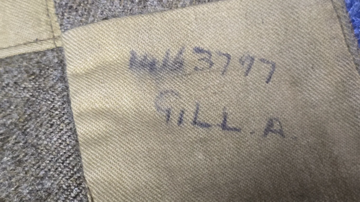 WW2 Canadian Battle Blouse- Dated 1943- R.A.S.C.  (named) - Image 10