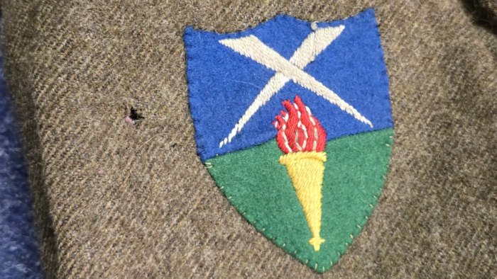 WW2 Canadian Battle Blouse- Dated 1943- R.A.S.C.  (named) - Image 14