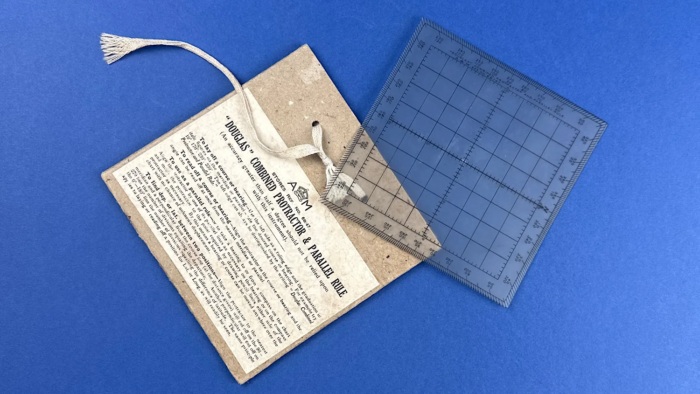 Douglas Combined Protractor & Parallel Rule