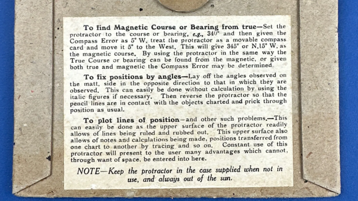 Douglas Combined Protractor & Parallel Rule - Image 5