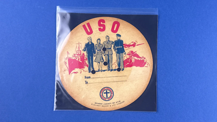 “Letter on a Record” by USO - Image 2
