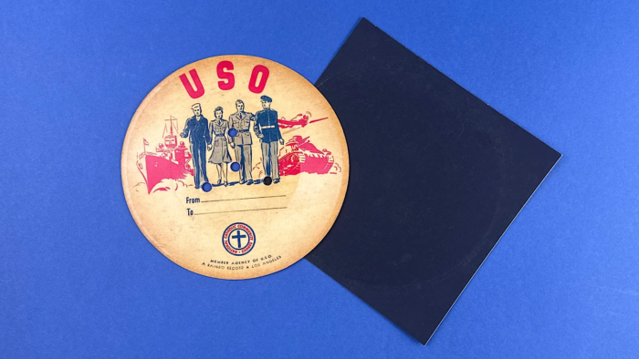 “Letter on a Record” by USO