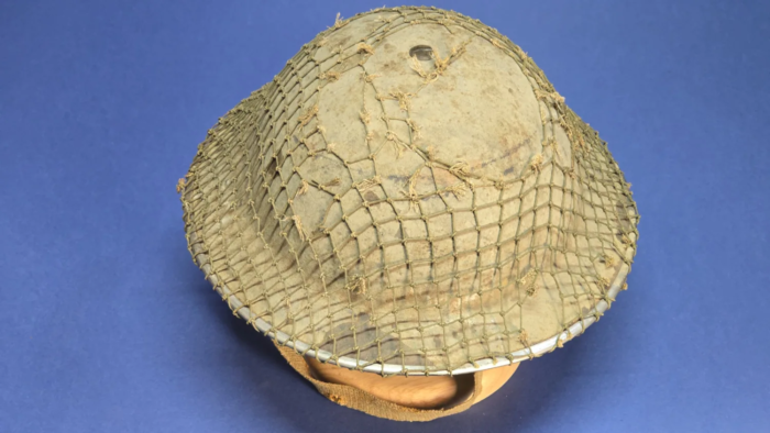 WW2 British MKII Helmet & Net - Image 11