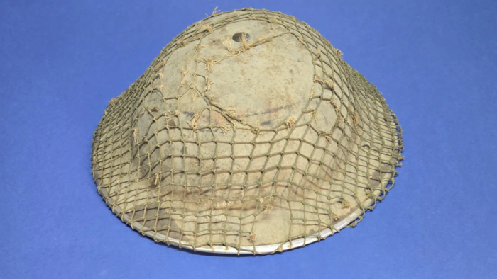 WW2 British MKII Helmet & Net - Image 13