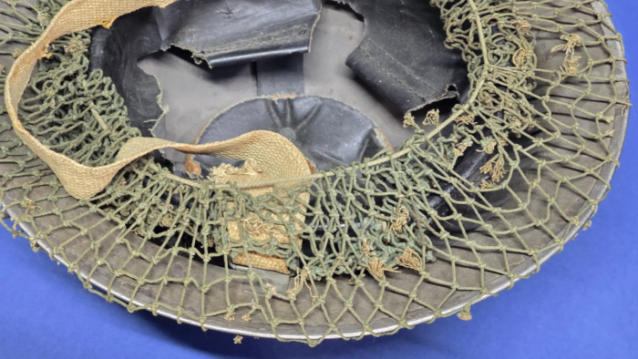 WW2 British MKII Helmet & Net - Image 6