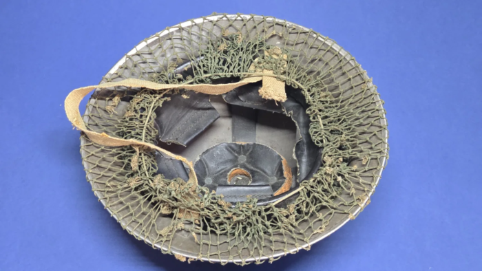 WW2 British MKII Helmet & Net - Image 4