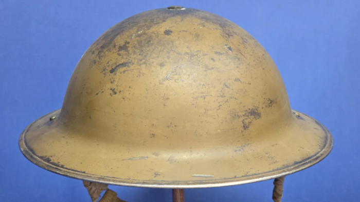 WW2 British MKII Civil Defence Helmet-"Gas Co"-HBH 1939 - Image 15