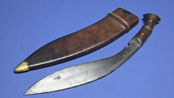WW1 British Military-Issued Gurkha Kukri-Dated 1915