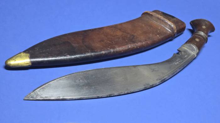 WW1 British Military-Issued Gurkha Kukri-Dated 1915 - Image 3