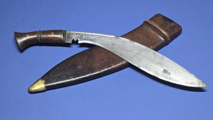 WW1 British Military-Issued Gurkha Kukri-Dated 1915 - Image 5