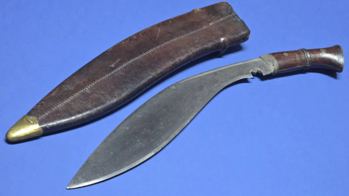 WW1 British Military-Issued Gurkha Kukri-Dated 1915 - Image 10