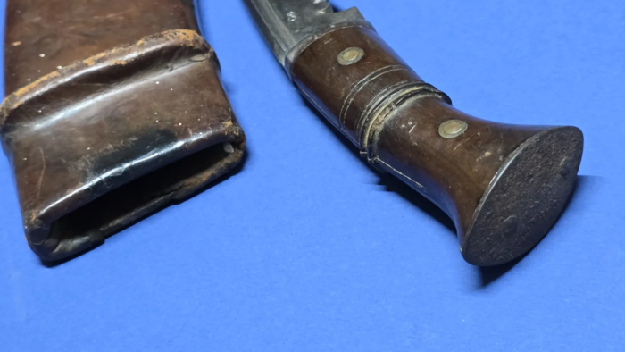 WW1 British Military-Issued Gurkha Kukri-Dated 1915 - Image 12