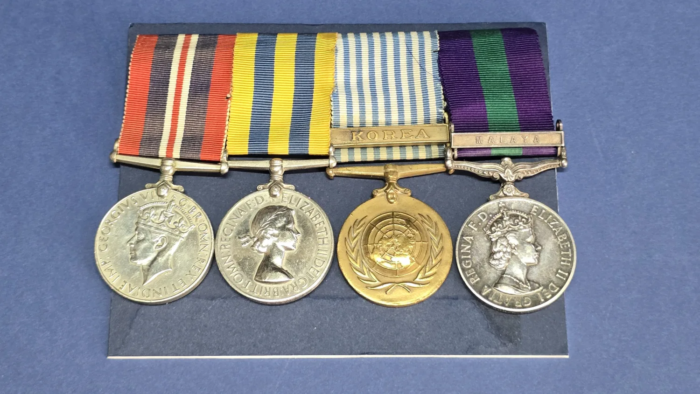 British Medal Group-Korea & Malaya Campaigns-22287786 Bdr. E. Lawn - Image 2